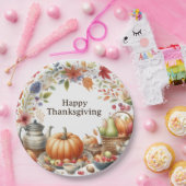 感謝祭 ペーパープレート (パーティー)