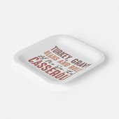 感謝祭 ペーパープレート (傾斜あり)