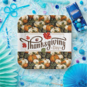 感謝祭 ペーパープレート (パーティー)