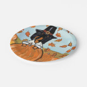 感謝祭 ペーパープレート (アングル)