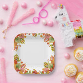 感謝祭 ペーパープレート (パーティー)