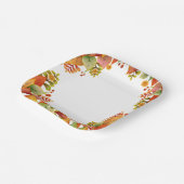 感謝祭 ペーパープレート (傾斜あり)