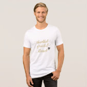 感謝祭 ホリデー トライブレンドTシャツ (正面全面)