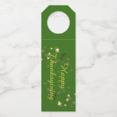 感謝祭 – ボトルハンガーラベル ボトルネックタグ (裏面)