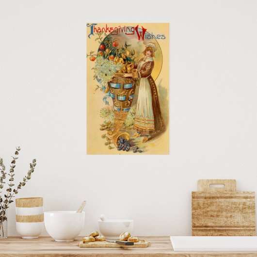 感謝祭 ポスター (キッチン)