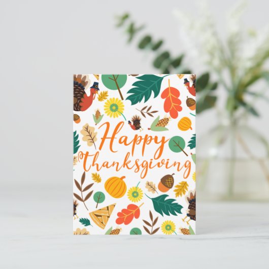 感謝祭 ポストカード (スタンド正面)