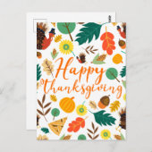 感謝祭 ポストカード (正面/裏面)