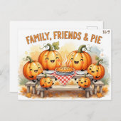 感謝祭 ポストカード (正面/裏面)