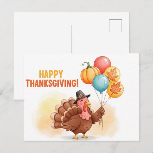 感謝祭 ポストカード (正面/裏面)