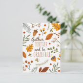 感謝祭 ポストカード (スタンド正面)