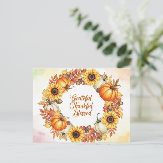 感謝祭 ポストカード (スタンド正面)