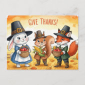 感謝祭 ポストカード (正面)