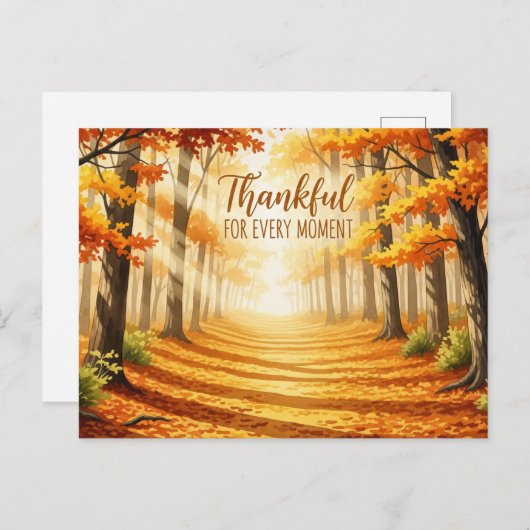 感謝祭 ポストカード (正面/裏面)