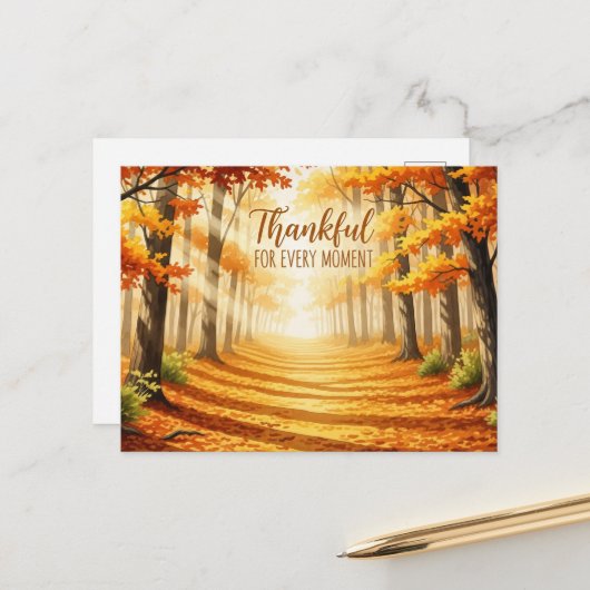 感謝祭 ポストカード (正面/裏面インサイチュ)