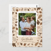 感謝祭 ポストカード (正面/裏面)