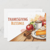 感謝祭 ポストカード (正面/裏面)