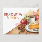 感謝祭 ポストカード (正面)