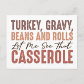 感謝祭 ポストカード (正面)