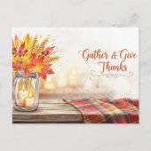 感謝祭 ポストカード (正面)