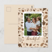 感謝祭 ポストカード (正面/裏面)