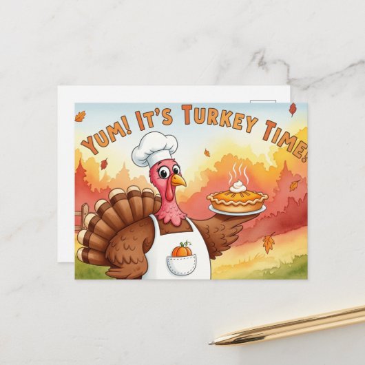 感謝祭 ポストカード (正面/裏面インサイチュ)