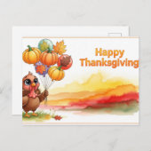 感謝祭 ポストカード (正面/裏面)