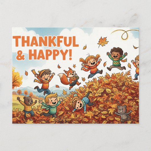 感謝祭 ポストカード (正面)