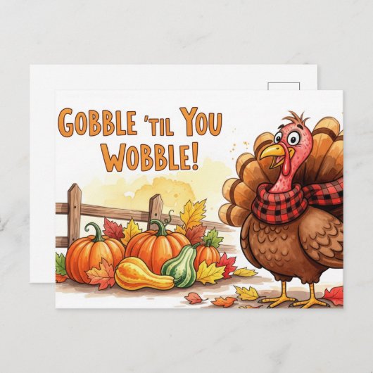 感謝祭 ポストカード (正面/裏面)