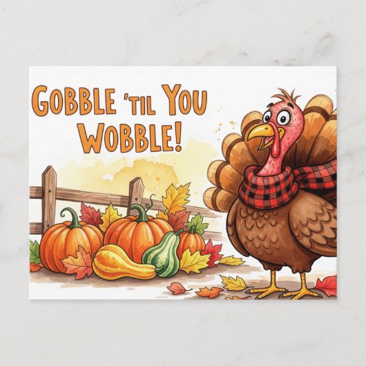 感謝祭 ポストカード (正面)