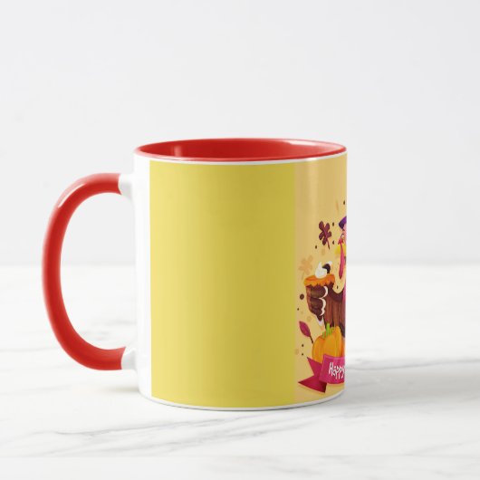 感謝祭 マグカップ (左)