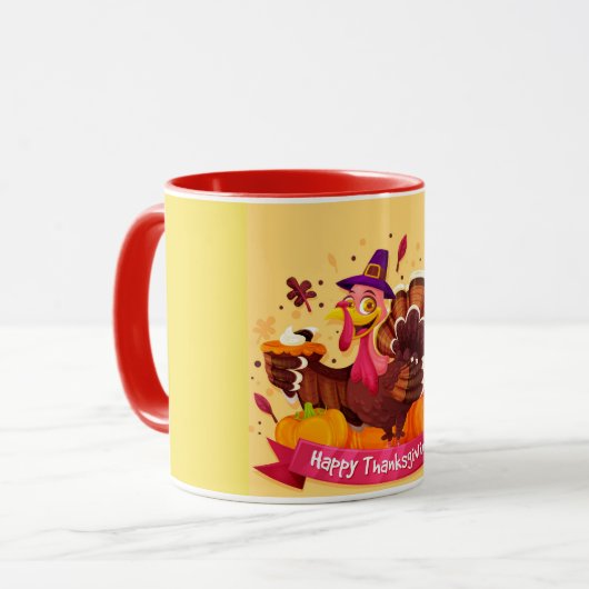 感謝祭 マグカップ (正面左)