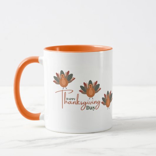 感謝祭 マグカップ (左)