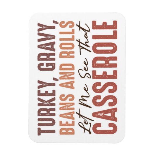 感謝祭 マグネット (縦)