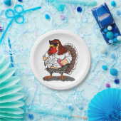 感謝祭、マンガ・ディバ・トルコ ペーパープレート (パーティー)