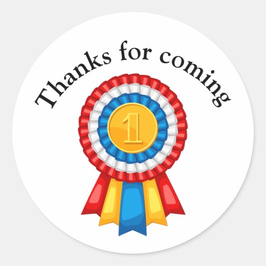 感謝祭 ラウンドシール (正面)