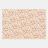 感謝祭 ラッピングペーパーシート (正面)