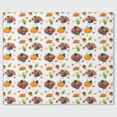 感謝祭 ラッピングペーパー (フラット)