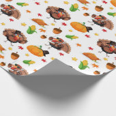 感謝祭 ラッピングペーパー (角)