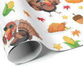 感謝祭 ラッピングペーパー (ロールコーナー)