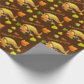 感謝祭 ラッピングペーパー (角)