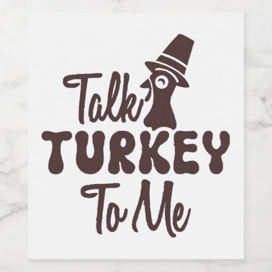 感謝祭 ワインラベル (シングルラベル)