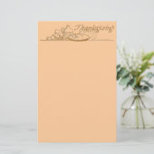 感謝祭 便箋 (スタンド正面)