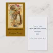 感謝祭 名刺 (正面/裏面)