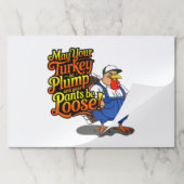 感謝祭、大きなティアウェイ紙パッド ペーパーパッド (折り畳み)