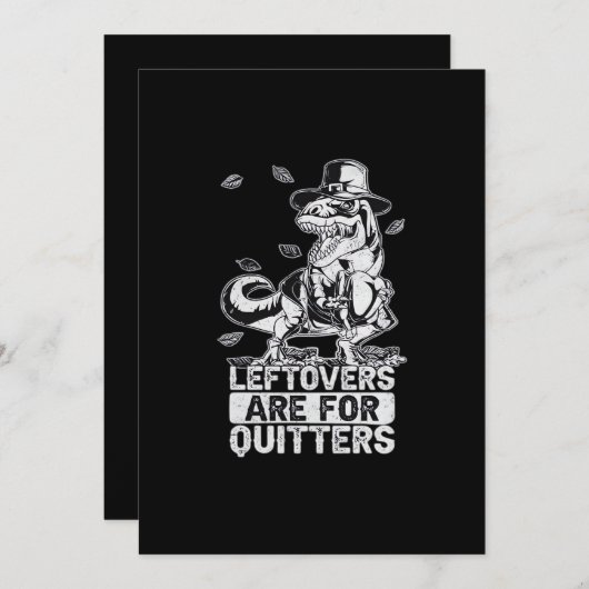 感謝祭 - 家族感謝祭ディナー隊 シーズンカード (正面/裏面)