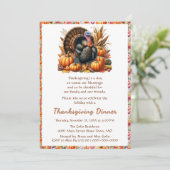 感謝祭 家族 友人 夕食 招待 招待状 (スタンド正面)