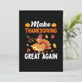 感謝祭 感謝祭をもう一度偉大にしよう 招待状 (スタンド正面)