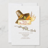 感謝祭 招待状 (正面)