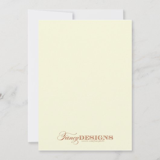 感謝祭 招待状 (裏面)