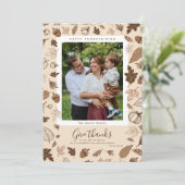 感謝祭 招待状 (スタンド正面)